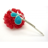 韩版发卡子发饰品 水钻合金发夹头饰 永久保色