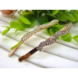 时尚对夹边夹 水钻发卡 简约头饰发饰女	