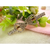 韩国鸭嘴夹发饰水钻发夹边夹一字夹刘海夹头