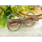 蝴蝶结鸭嘴夹抓夹刘海一字夹  合金保色 韩国正品