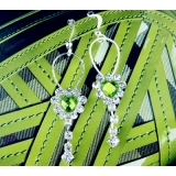 日韩饰品/水钻合金/保色耳饰