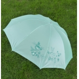 遮阳晴雨伞 珠光彩胶防晒防紫外线太阳伞-10K珠光伞	