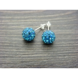 响当当饰品星星球耳钉施华洛世奇水钻耳钉