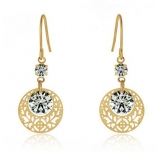 日韩精致时尚气质水钻耳钉耳环耳挂 女防过敏耳饰品