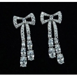 日韩精致时尚气质水钻耳钉耳环耳挂 女防过敏耳饰品	