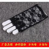 夏蕾丝半指露指手套/防晒短款蕾丝/新娘婚纱/全蕾丝半指手套-22	