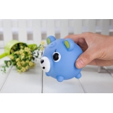 仿真捏捏乐发声出气 发泄玩具皮响 整蛊减压-吐舌熊皮叫