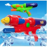 水枪玩具抽拉式双头儿童玩具水枪大号枪高压打压）90009