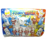  陆海空奥特曼套装儿童玩具 -奥特曼卡装168-29