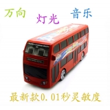 特价电动双层公交车 巴士车 万向轮 声光
