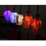 中国结LED七彩祈福小天灯/小灯笼（混色）