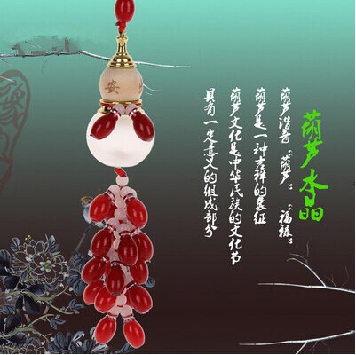 保平安符 水晶葫芦挂饰 ...