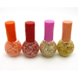 快干环保指甲油 彩色炫丽甲油 闪亮星空指甲油	