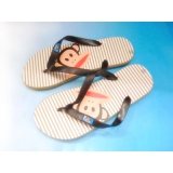 大嘴猴夹脚沙滩拖鞋 拖女夏休闲凉拖韩版平跟人字拖鞋凉鞋潮-鞋防滑-----大嘴猴