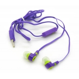 手机面条erji超重低音电脑耳机入耳式耳麦耳塞带麦 -手机耳机MYR-015