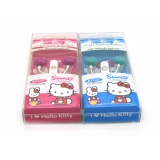 可爱hello Kitty耳机猫头 入耳式MP3 -卡通耳机通用耳机KT100 