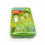 电脑手机mp3耳机入耳式耳麦耳塞式带麦克风 -可通话耳机FLL900