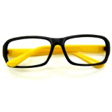 双色大框眼镜框 无镜片眼睛框架/0606眼睛架