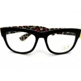 潮流时尚大框平光电脑镜 护目镜-茶豆花架890	