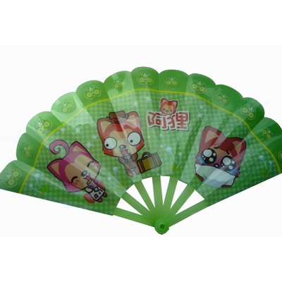 创意/卡通/个性/时尚/耐用/塑仿凤尾扇 