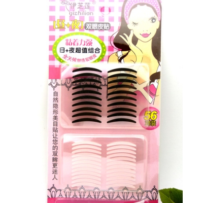 超粘不反光美目隐形双眼皮贴56对装-1049	