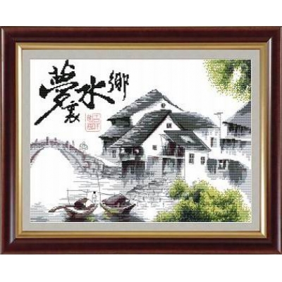 梦里水乡（印花）