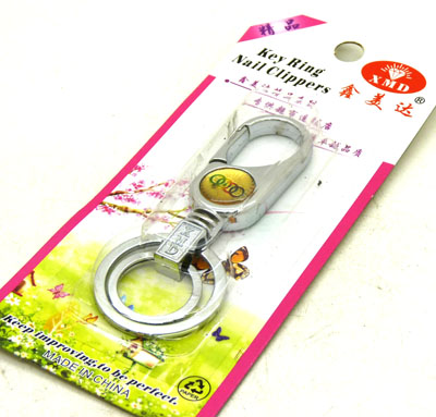 汽车钥匙扣 钥匙圈双环扣---8803鑫美达大号双圈扣	