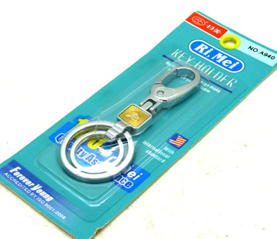  汽车钥匙扣 钥匙圈双环扣---日美940不锈钢双圈钥匙扣	