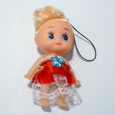 手机链迷糊娃娃芭比娃娃挂件