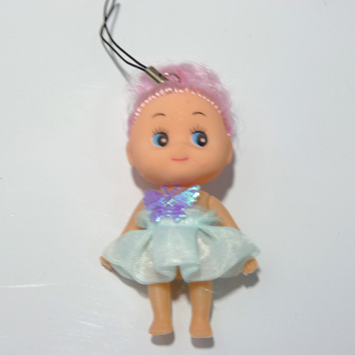 手机链迷糊娃娃芭比娃娃挂件	