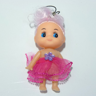 手机链迷糊娃娃芭比娃娃挂件	