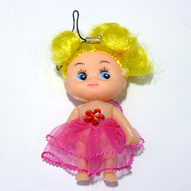 手机链迷糊娃娃芭比娃娃挂件	