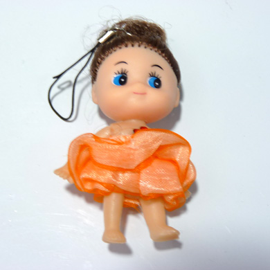 手机链迷糊娃娃芭比娃娃挂件	