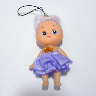 手机链迷糊娃娃芭比娃娃挂件	