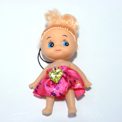 手机链迷糊娃娃芭比娃娃挂件	