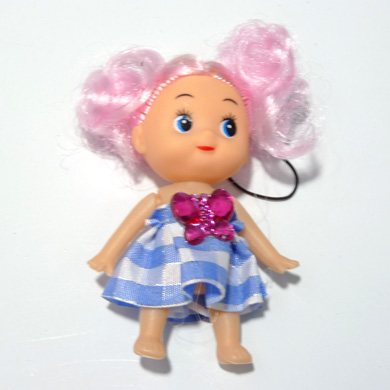 手机链迷糊娃娃芭比娃娃挂件	