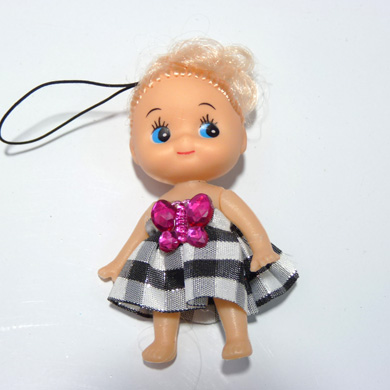 手机链迷糊娃娃芭比娃娃挂件