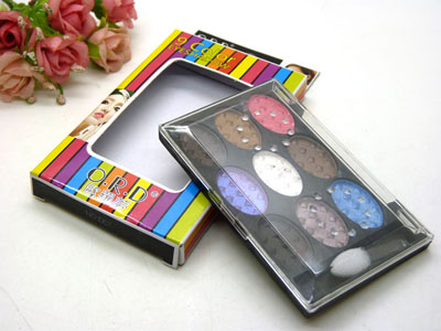 ORD影楼专业丹妮9色眼影盘眼影盒 送眼影刷-D07