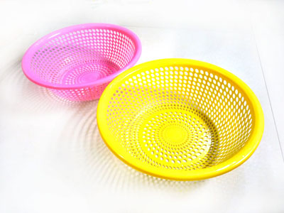 塑料筐沥水篮洗菜篮果篮-8088圆眼菜篮