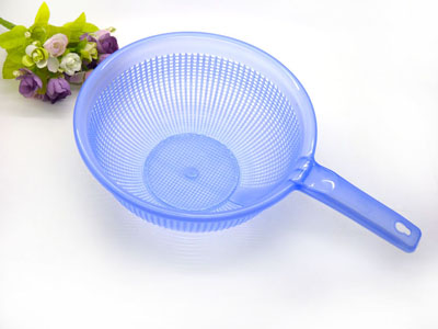 水果蔬菜沥水篮/厨房餐具滴水滤水筛-透明米篮