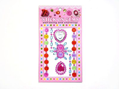 手机贴画水晶贴水钻贴纸立体贴玩具宝石奖励贴-2号	