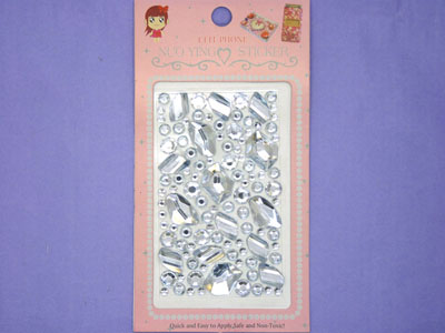 手机大颗粒宝石 儿童奖励贴画 独立有背胶-11号