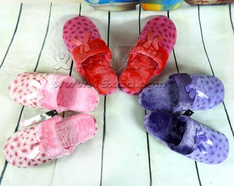 秋冬新品牛筋底棉拖鞋家居鞋男女情侣地拖