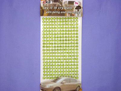 手机美容汽车钻贴水钻水晶钻贴纸+12号	