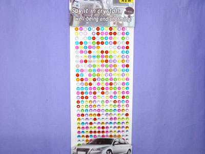 水晶贴 钻贴 车内饰钻石车贴手机贴-+13号	