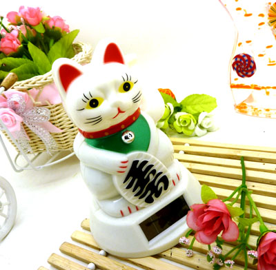 招财猫 存钱罐 开运开业摆件/5号太阳神招财猫