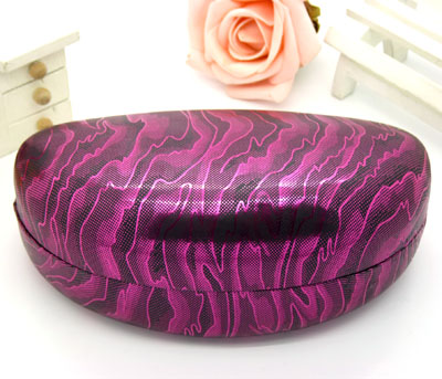 精品眼镜盒 编织纹镜盒----水晶方格眼睛盒	