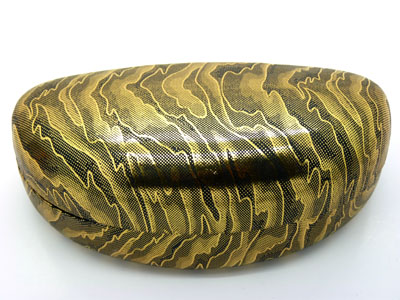 精品眼镜盒 编织纹镜盒----水晶方格眼睛盒