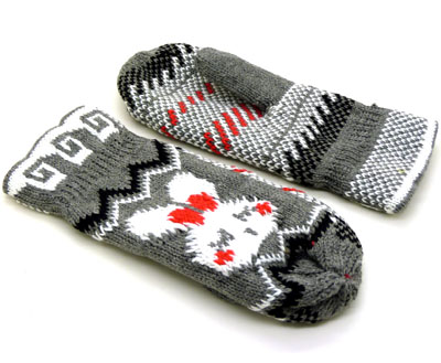 韩版可爱保暖手套女士秋冬季毛线连指手套