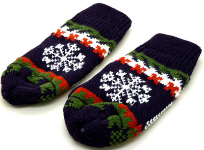 韩版可爱保暖手套女士秋冬季毛线连指手套